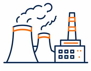 Thermal Power Plants Icon