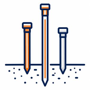 Grounding Rods Icon